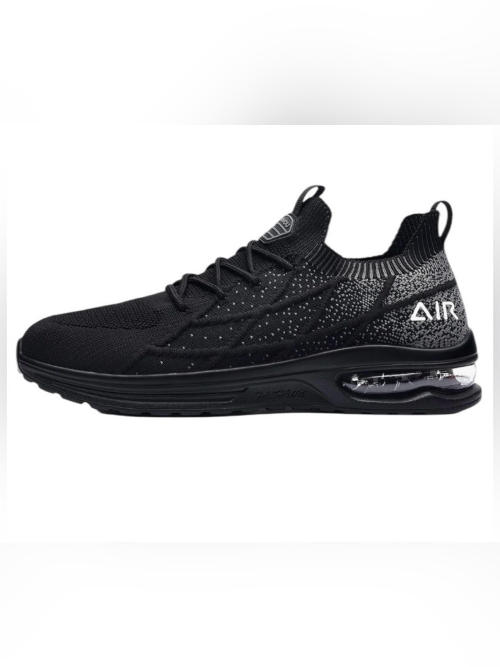 Nike Air Gannou women’s 8 breathable black & gray athletic fitness sneakers